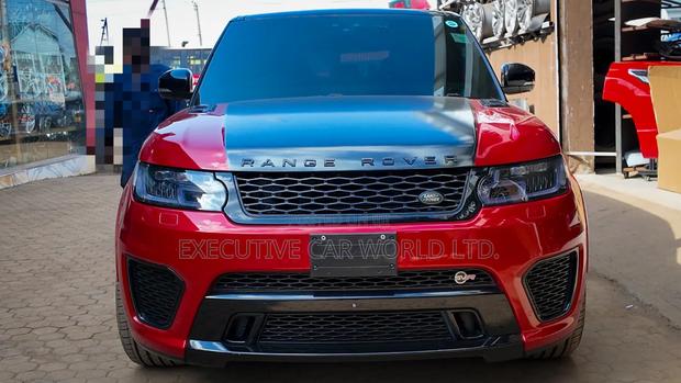 Land Rover Range Rover Sport SVR 2019 Red