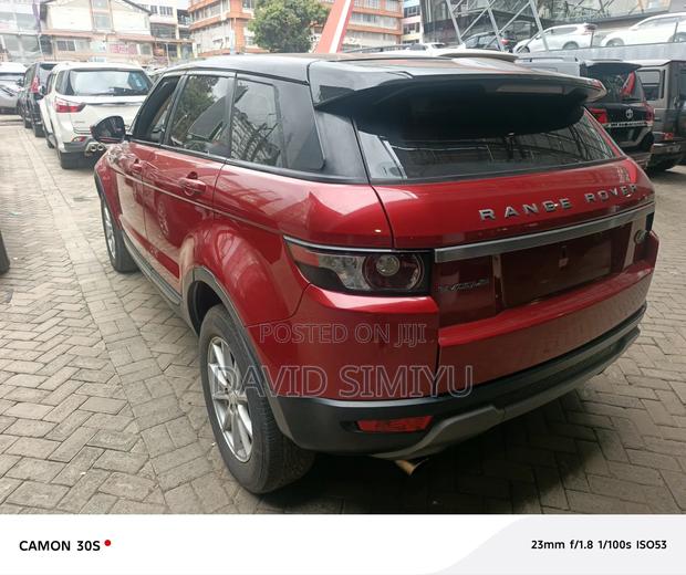 Land Rover Range Rover Evoque 2014 Red