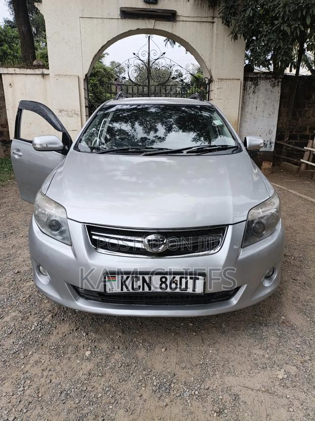 Toyota Corolla Fielder 2010 Silver
