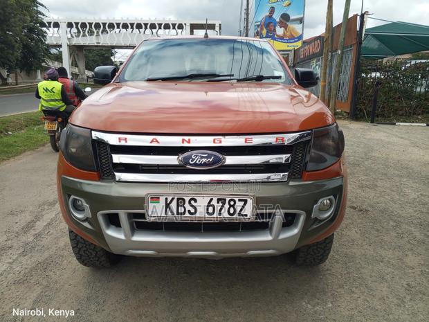Ford Ranger Wildtrak 2012 Orange