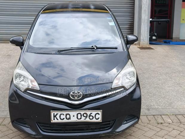 Toyota Ractis 2012 Matt Black