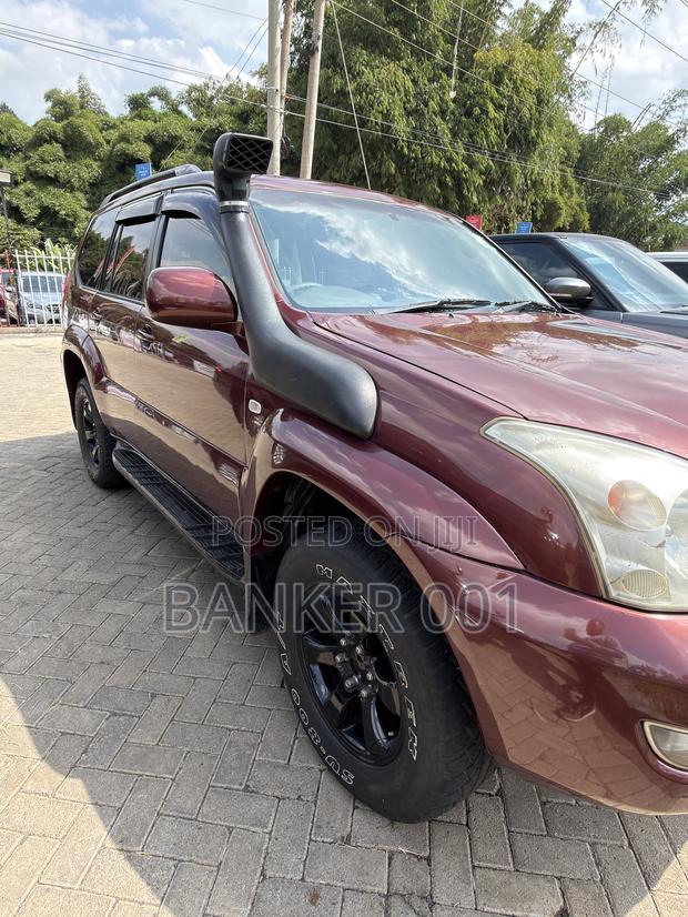 Toyota Land Cruiser Prado 3.0 D-4D 3dr 2008 Red