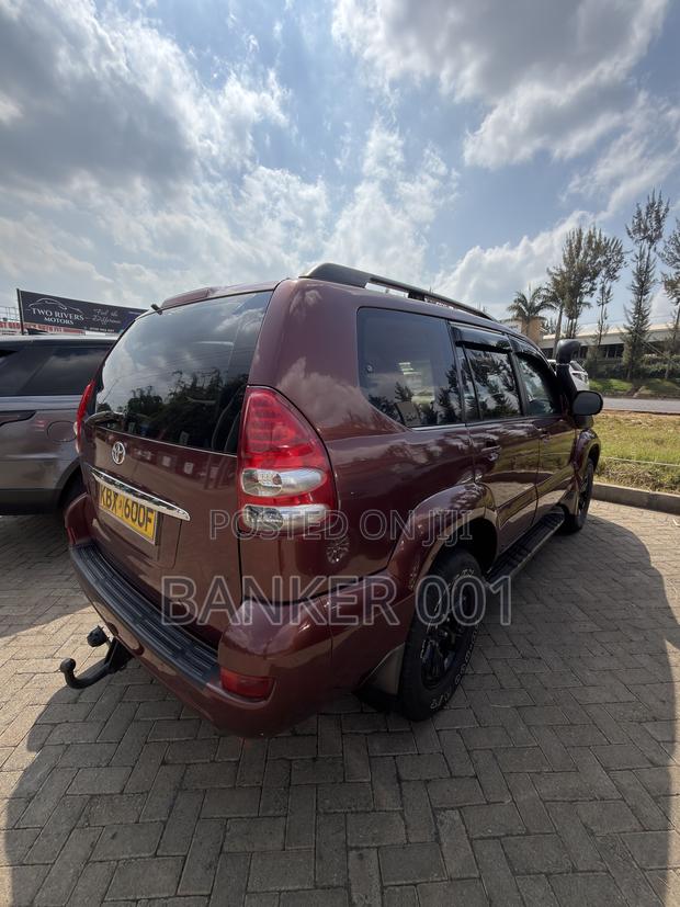 Toyota Land Cruiser Prado 3.0 D-4D 3dr 2008 Red