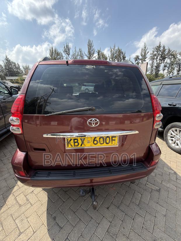 Toyota Land Cruiser Prado 3.0 D-4D 3dr 2008 Red
