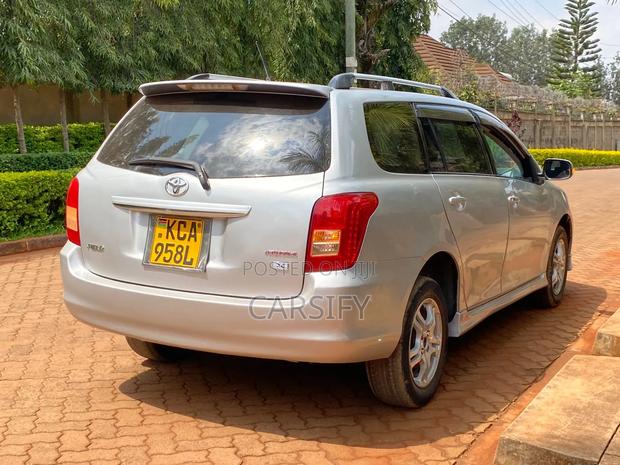 Toyota Corolla Fielder 2007 Silver