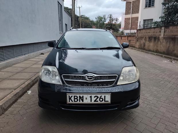 Toyota Corolla Fielder 2004 Black