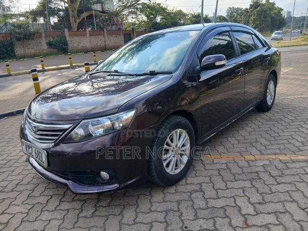 Toyota Allion 2013 Maroon