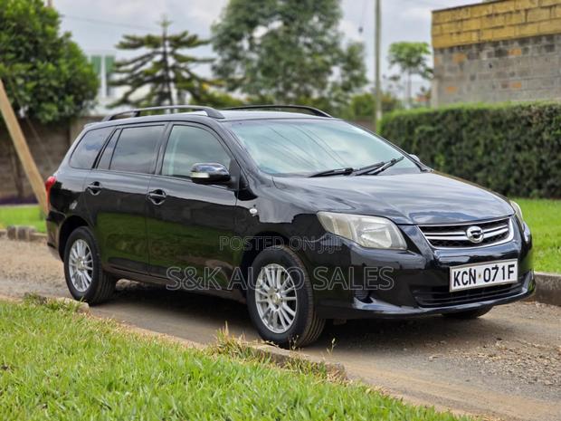 Toyota Corolla Fielder 2011 Black