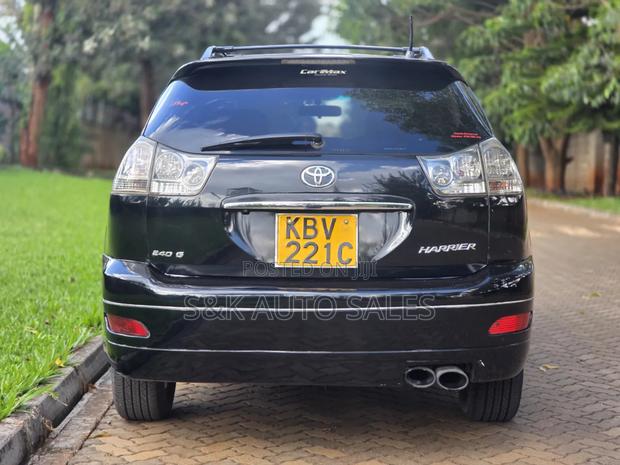 Toyota Harrier 2007 Black