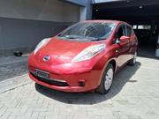 Nissan Leaf S 2015 Red for sale