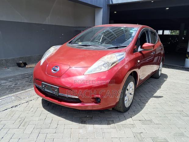 Nissan Leaf S 2015 Red
