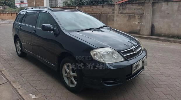 Toyota Corolla Fielder 2004 Black