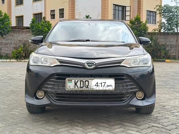 Toyota Corolla Fielder 2017 Black