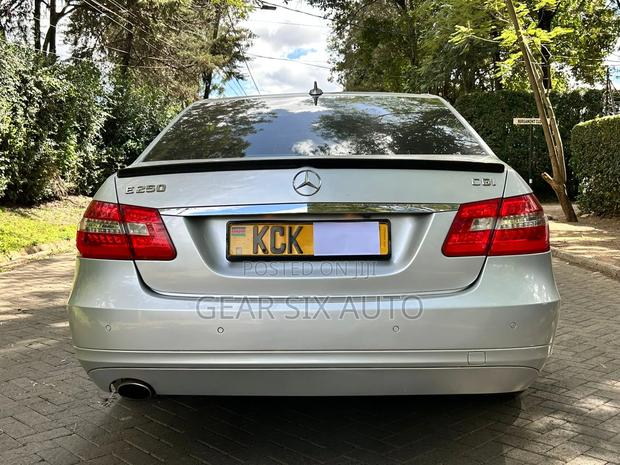 Mercedes-Benz E250 2009 Silver