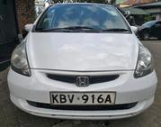 Honda Fit 2006 White for sale
