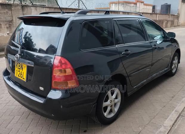 Toyota Corolla Fielder 2004 Matt Black