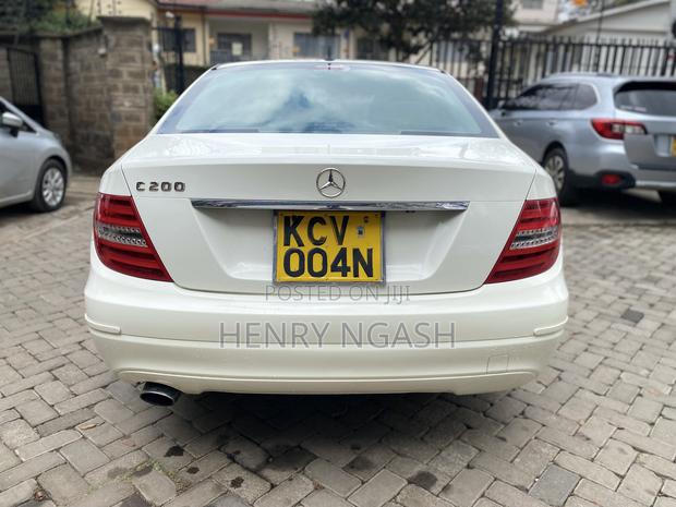 Mercedes-Benz C200 2012 White