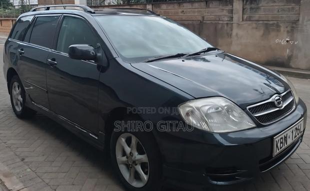 Toyota Corolla Fielder 2002 Black