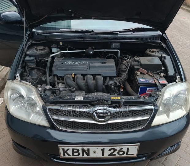 Toyota Corolla Fielder 2002 Black