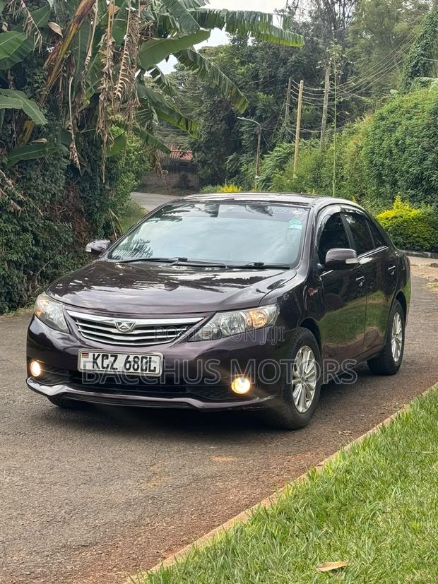 Toyota Allion 2013 Maroon