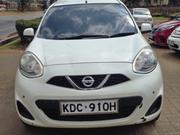 Nissan March 2014 White for sale