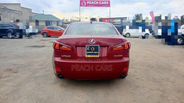 Lexus IS 2008 Red