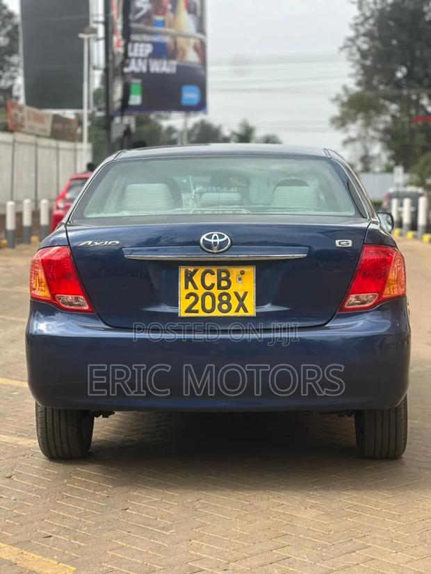 Toyota Axio 2007 Blue