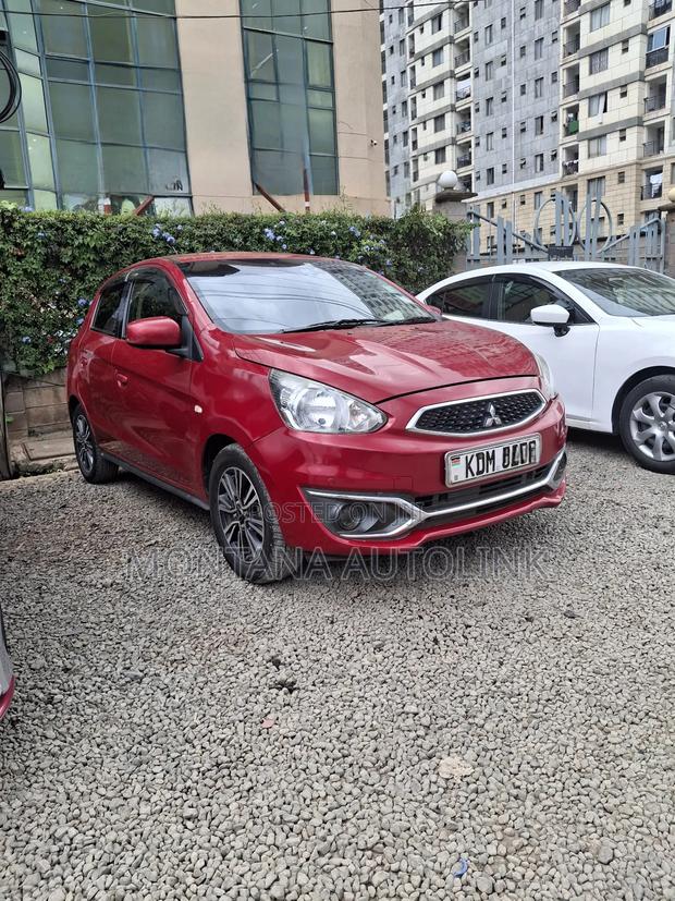 Mitsubishi Mirage 2016 Red