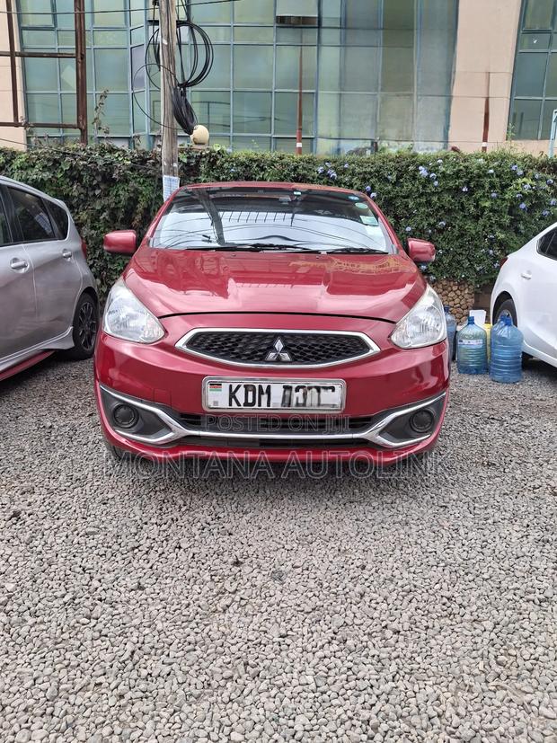 Mitsubishi Mirage 2016 Red
