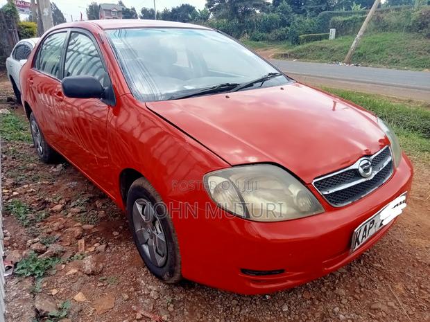 Toyota Corolla 2001 Red