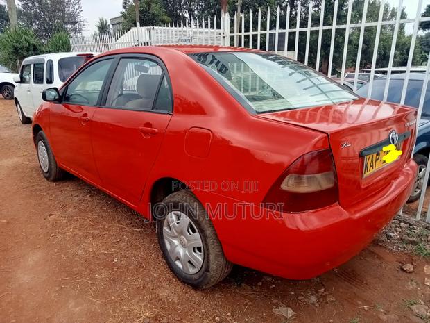 Toyota Corolla 2001 Red