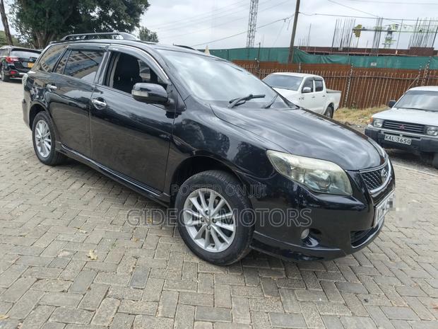 Toyota Corolla Fielder 2010 Black