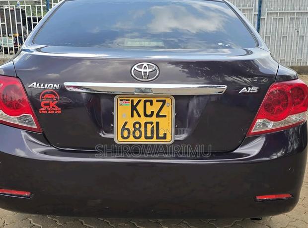 Toyota Allion 2012 Matt Black