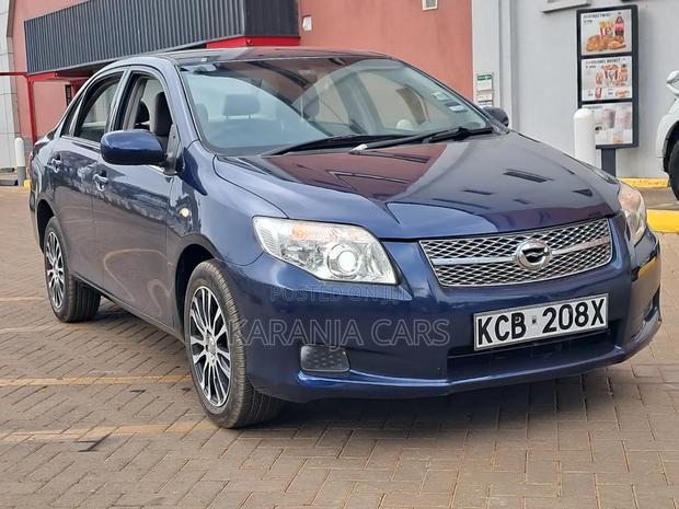 Toyota Axio 2007 Blue