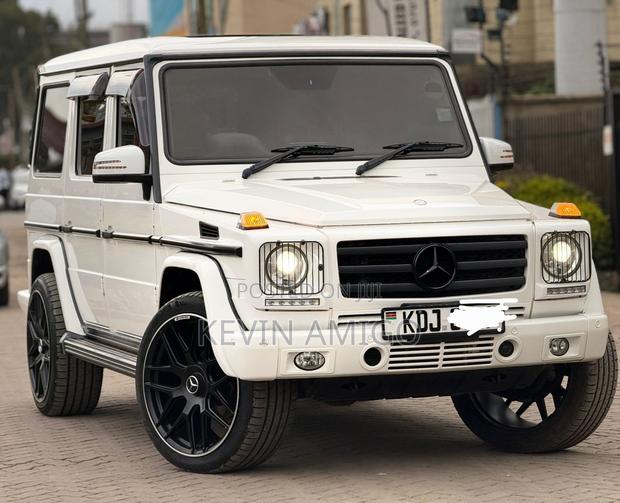 Mercedes-Benz G-Class G 350 BlueTEC 2015 White
