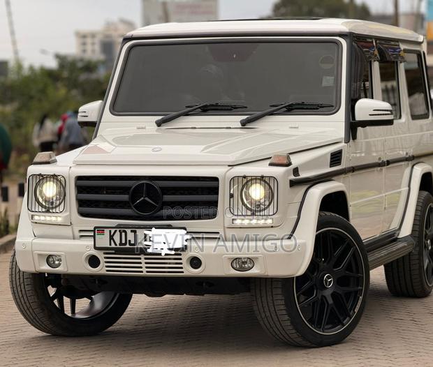 Mercedes-Benz G-Class G 350 BlueTEC 2015 White