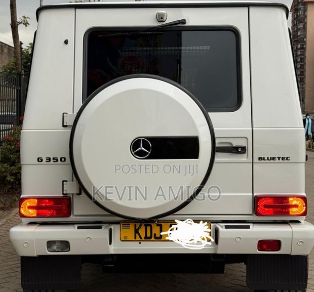 Mercedes-Benz G-Class G 350 BlueTEC 2015 White