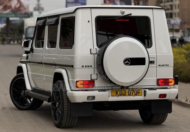 Mercedes-Benz G-Class G 350 BlueTEC 2015 White