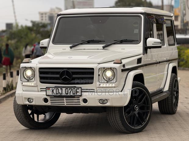Mercedes-Benz G-Class G 350 BlueTEC 2015 White