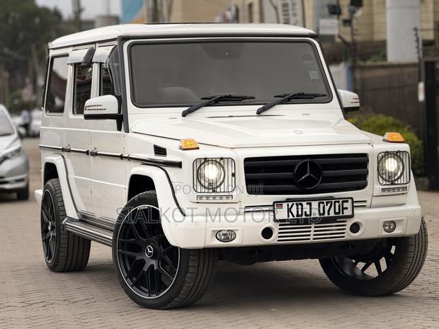 Mercedes-Benz G-Class G 350 BlueTEC 2015 White