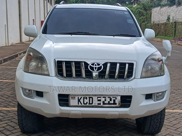 Toyota Land Cruiser Prado 2008 White