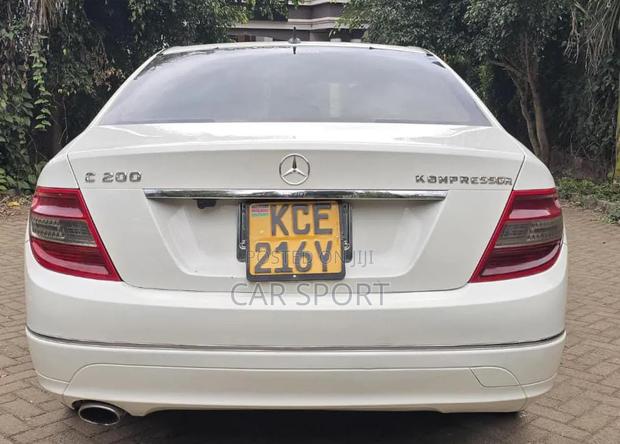 Mercedes-Benz C200 2008 White
