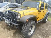 Jeep Wrangler Rubicon 2010 Yellow for sale