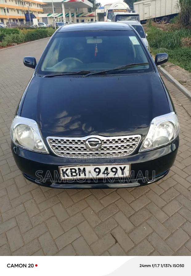 Toyota Corolla Fielder 2005 Black
