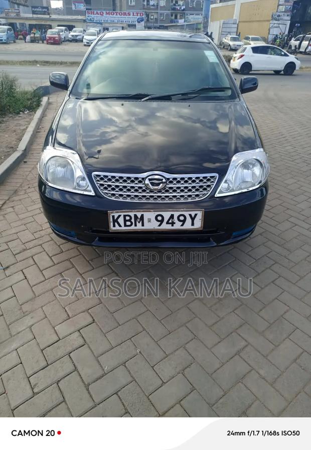 Toyota Corolla Fielder 2005 Black
