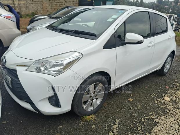 Toyota Vitz 1.3 FWD 5dr 2018 White
