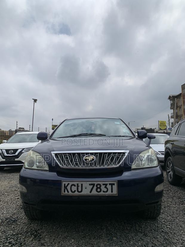 Toyota Harrier 2012 Blue