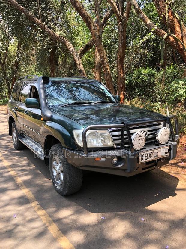 Toyota Land Cruiser 100 4.2 TD Executive 2004 Green