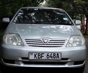 Toyota Corolla RunX 2002 Silver for sale