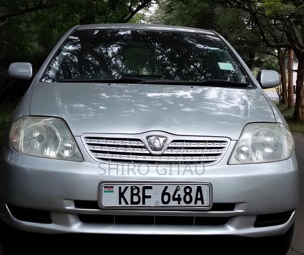Toyota Corolla RunX 2002 Silver